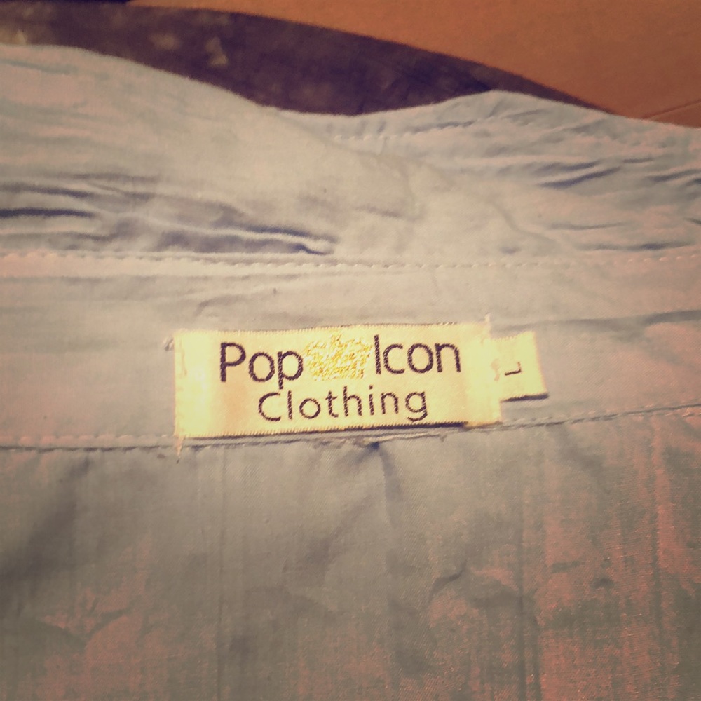 Pop icon button down